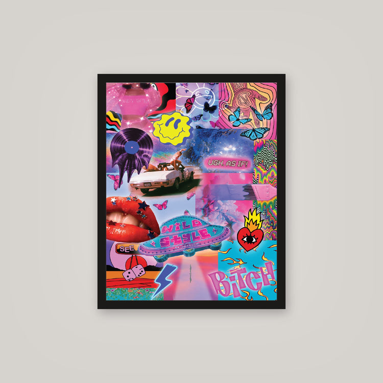 [auto-mockup] WILDSTYLE COLLAGE POSTER - 16 x 20in.