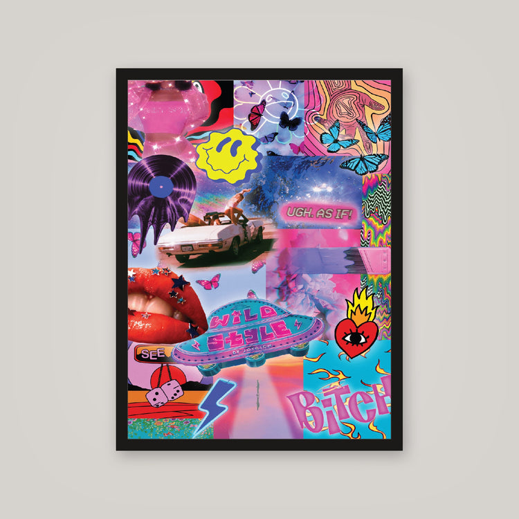 [auto-mockup] WILDSTYLE COLLAGE POSTER - 18 x 24in.