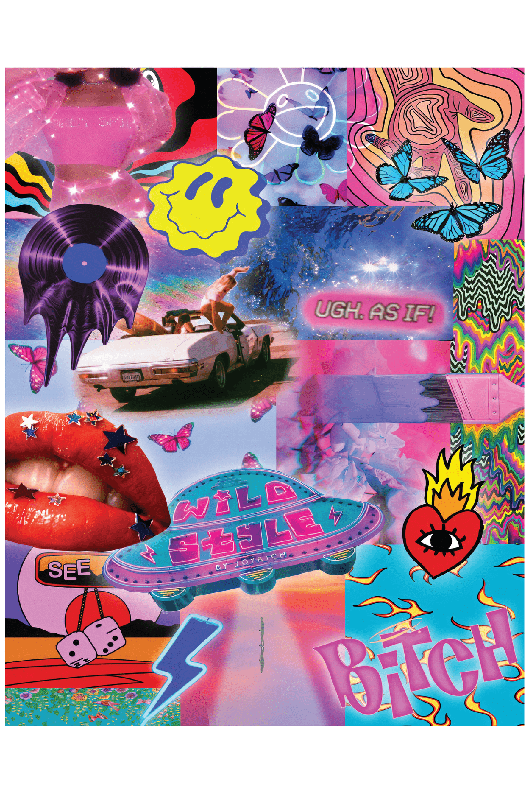 WILDSTYLE COLLAGE POSTER - PosterFi