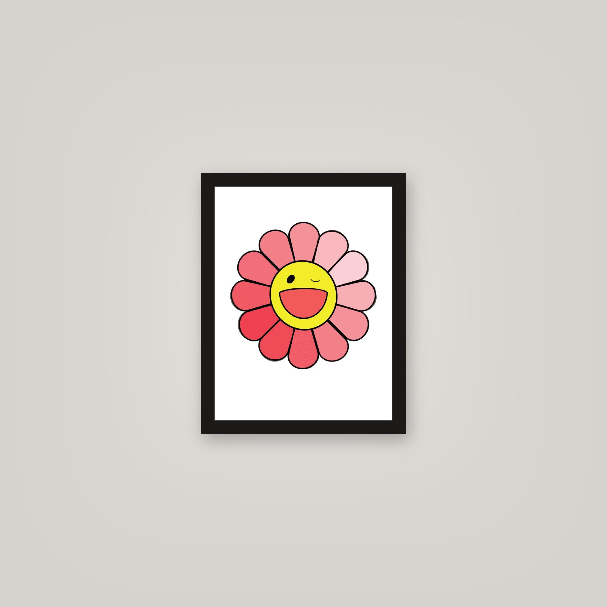 [auto-mockup] WINKY FLOWER POSTER (2 COLORS) - 11 x 14in.