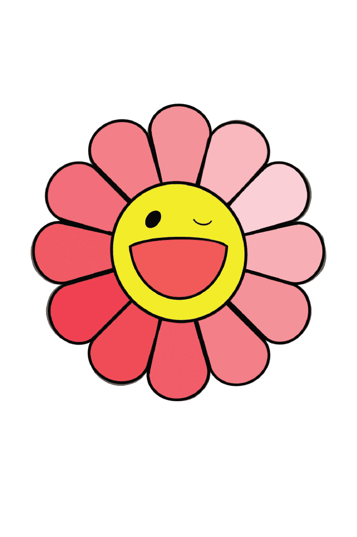 WINKY FLOWER POSTER (2 COLORS) - PosterFi