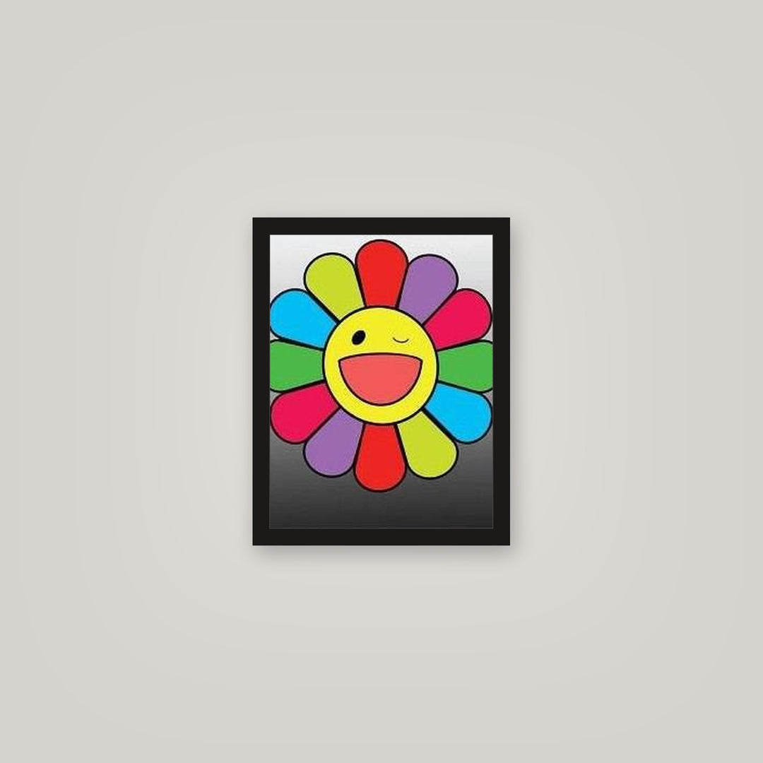 [auto-mockup] WINKY FLOWER RAINBOW POSTER - 11 x 14in.