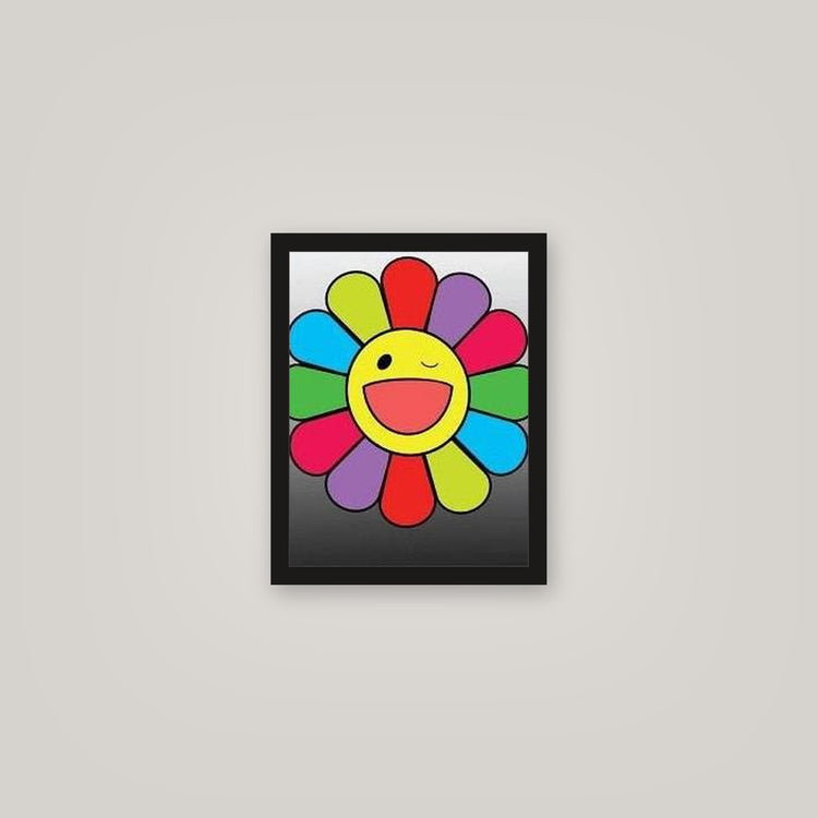 [auto-mockup] WINKY FLOWER RAINBOW POSTER - 11 x 14in.