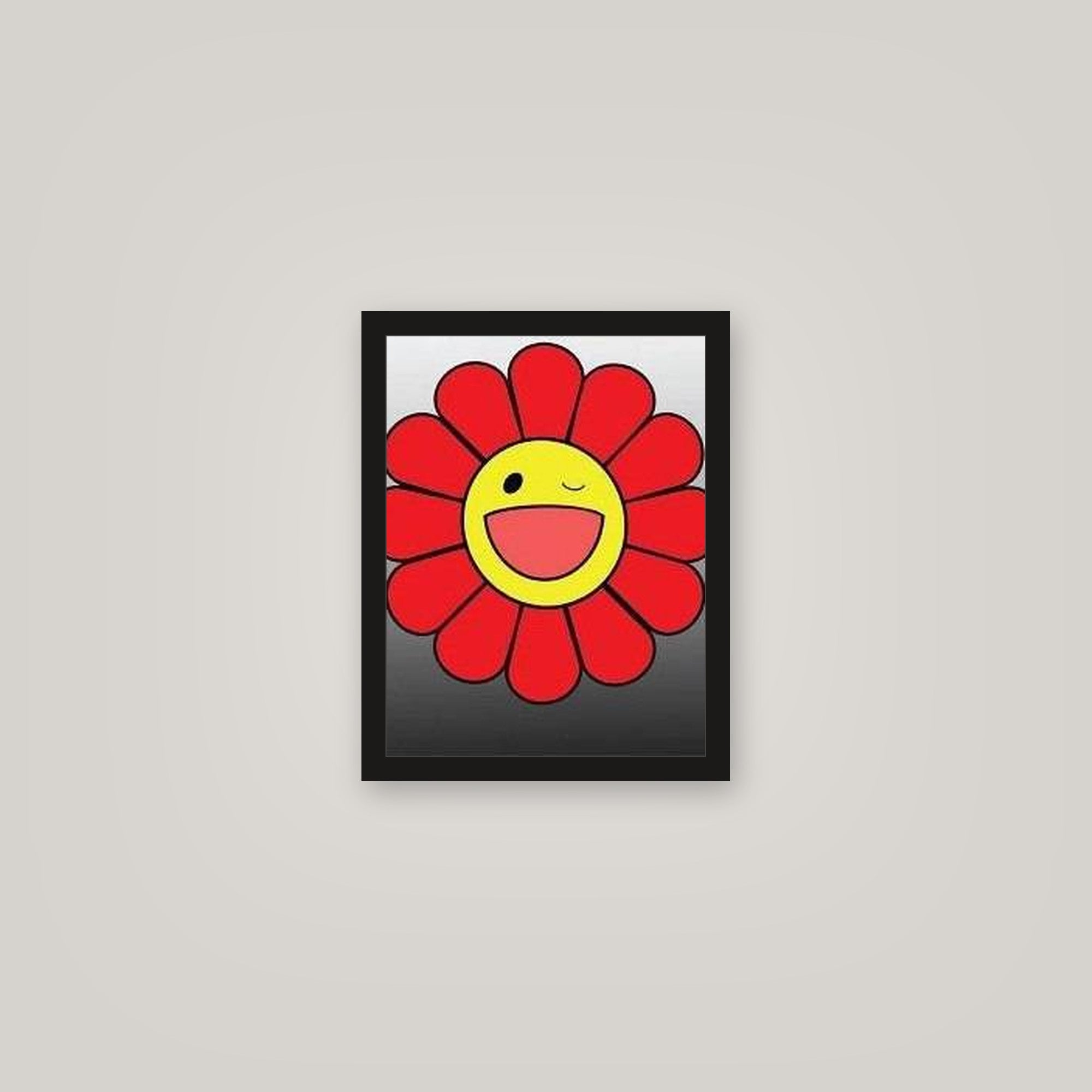 [auto-mockup] WINKY FLOWER RED POSTER - 11 x 14in.