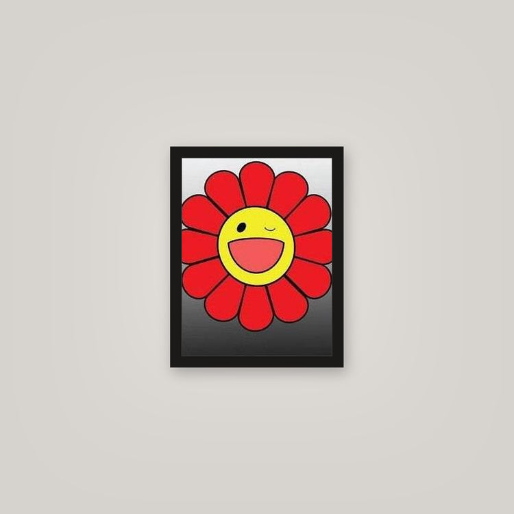 [auto-mockup] WINKY FLOWER RED POSTER - 11 x 14in.