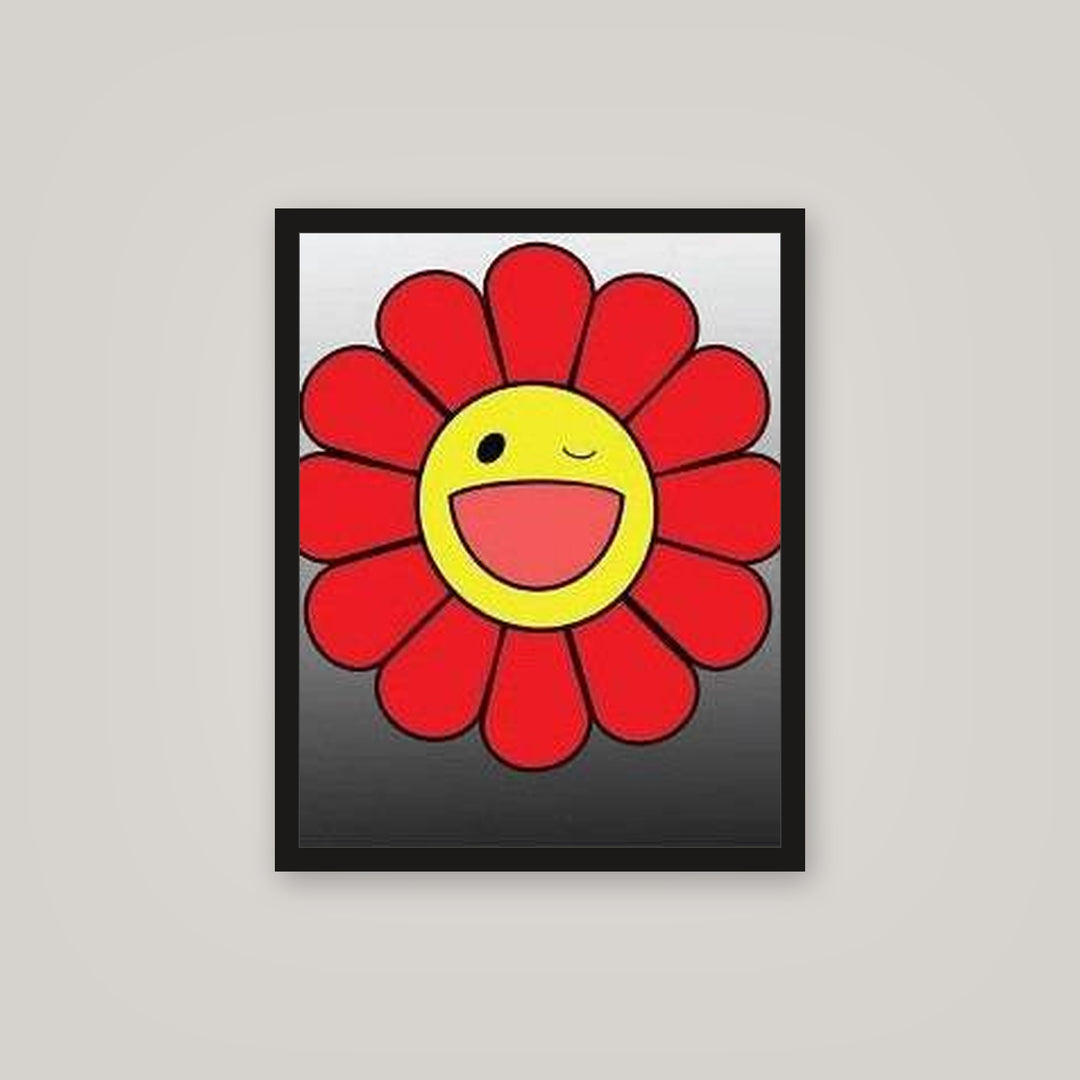 [auto-mockup] WINKY FLOWER RED POSTER - 16 x 20in.
