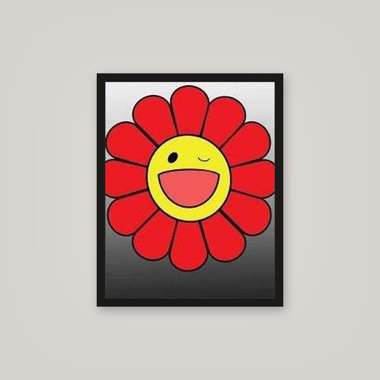 [auto-mockup] WINKY FLOWER RED POSTER - 16 x 20in.