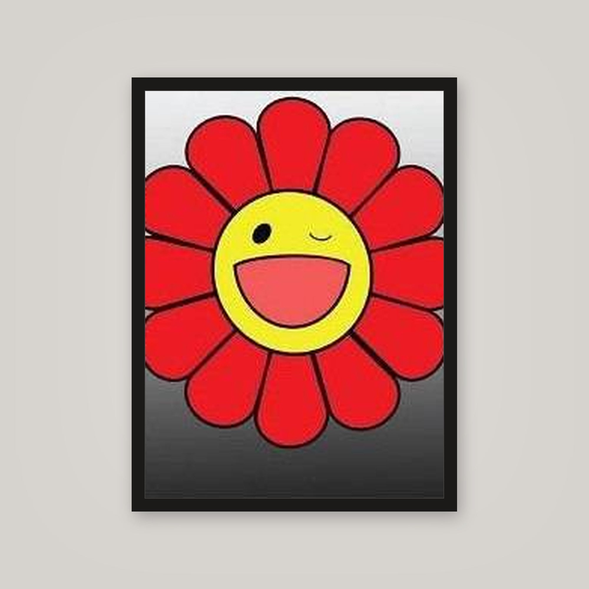 [auto-mockup] WINKY FLOWER RED POSTER - 18 x 24in.