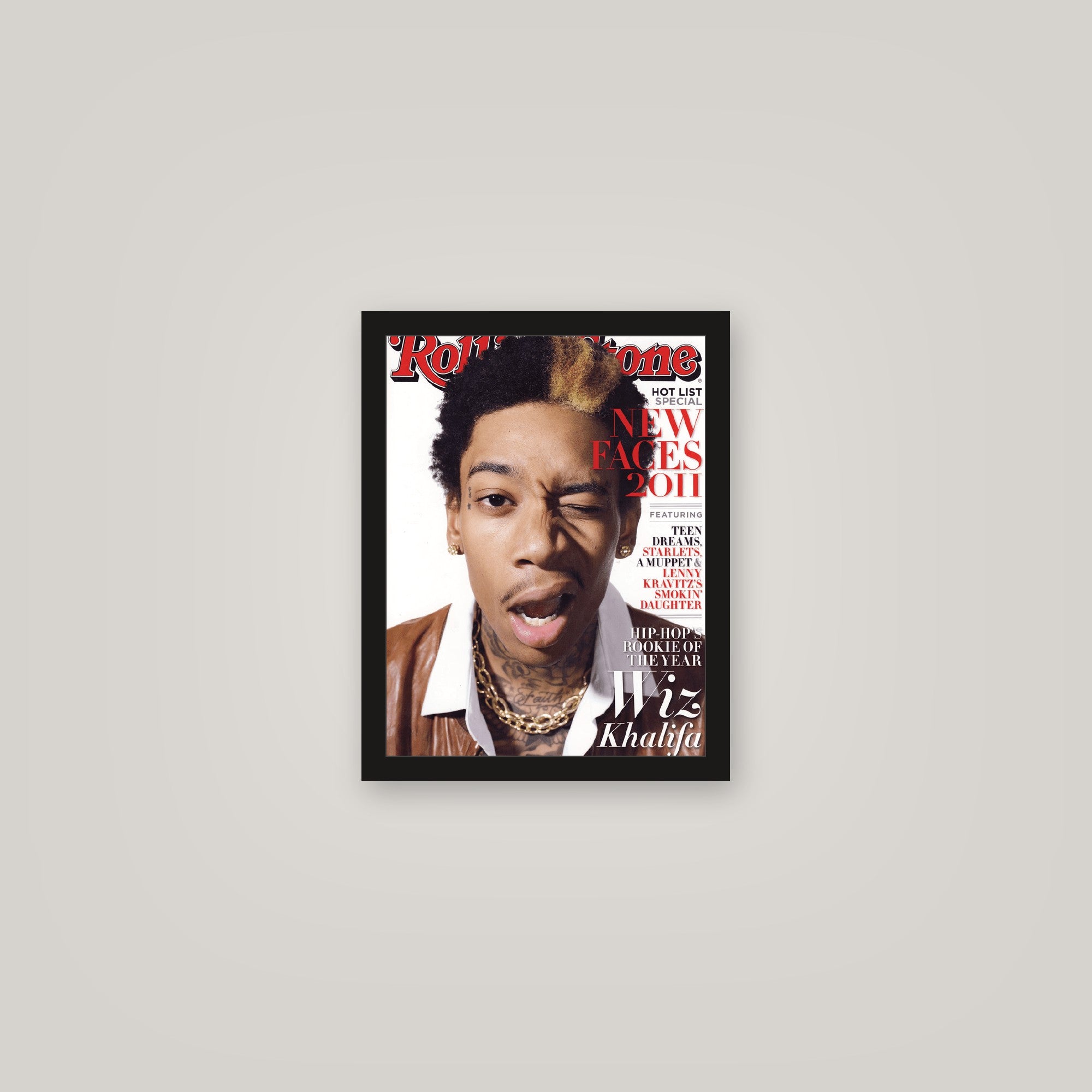 [auto-mockup] WIZ ROLLING STONE POSTER - 11 x 14in.