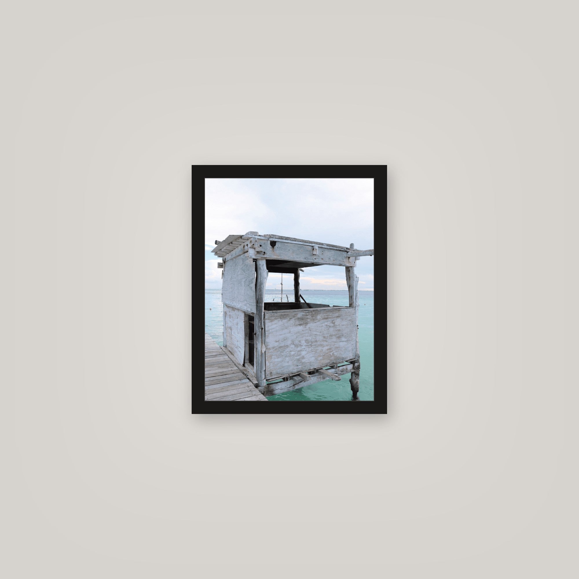 [auto-mockup] WOODEN WATER POSTER - 11 x 14in.