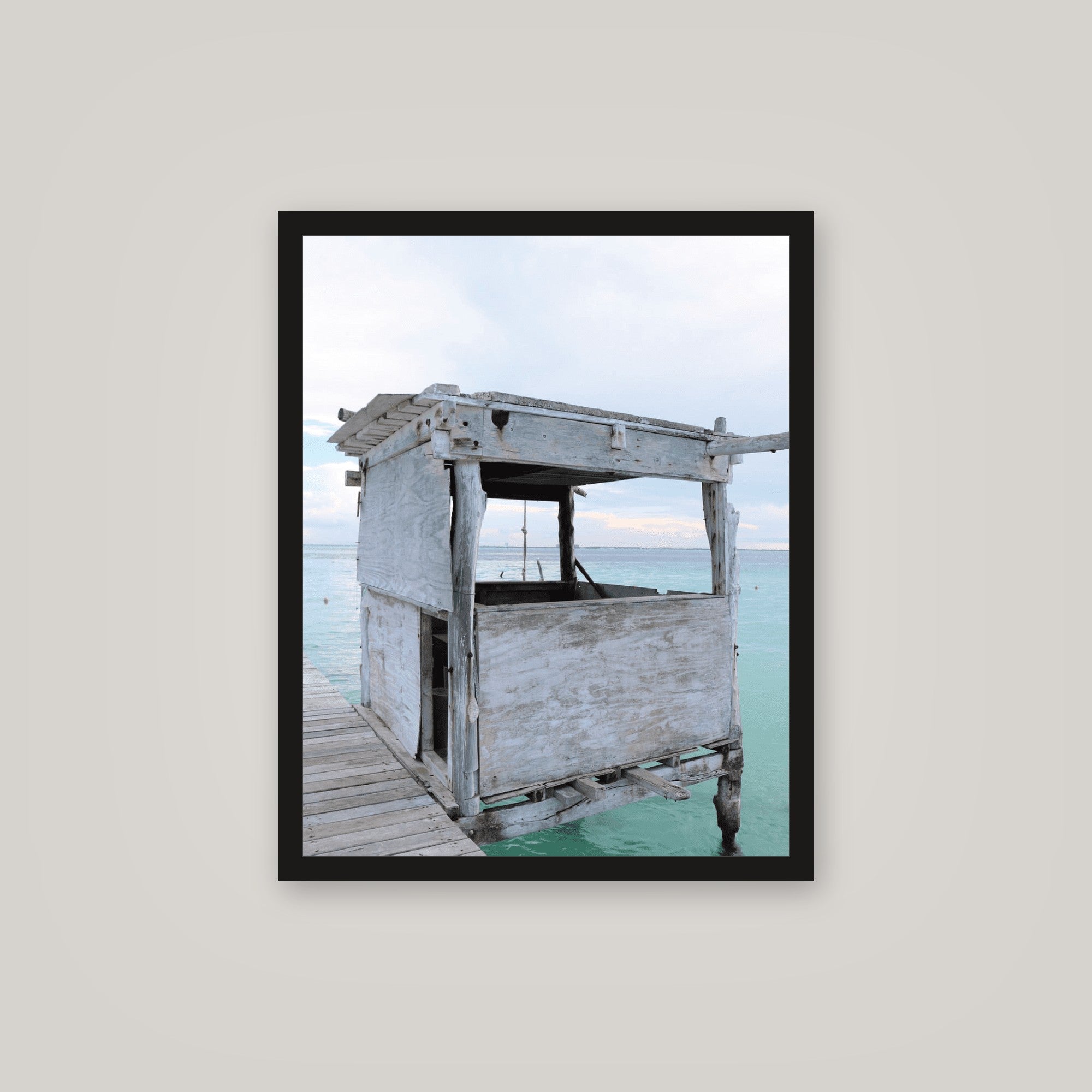 [auto-mockup] WOODEN WATER POSTER - 16 x 20in.
