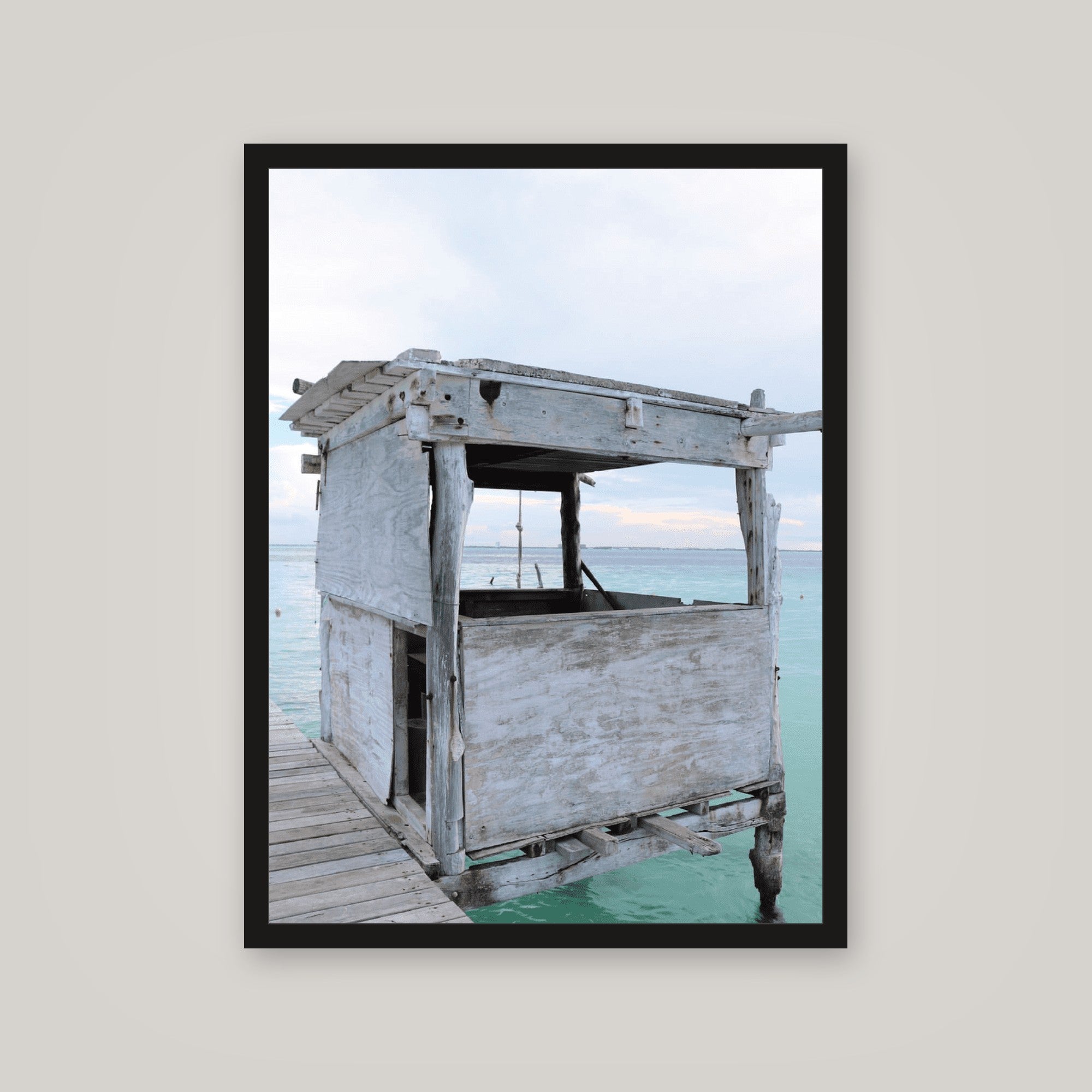 [auto-mockup] WOODEN WATER POSTER - 18 x 24in.