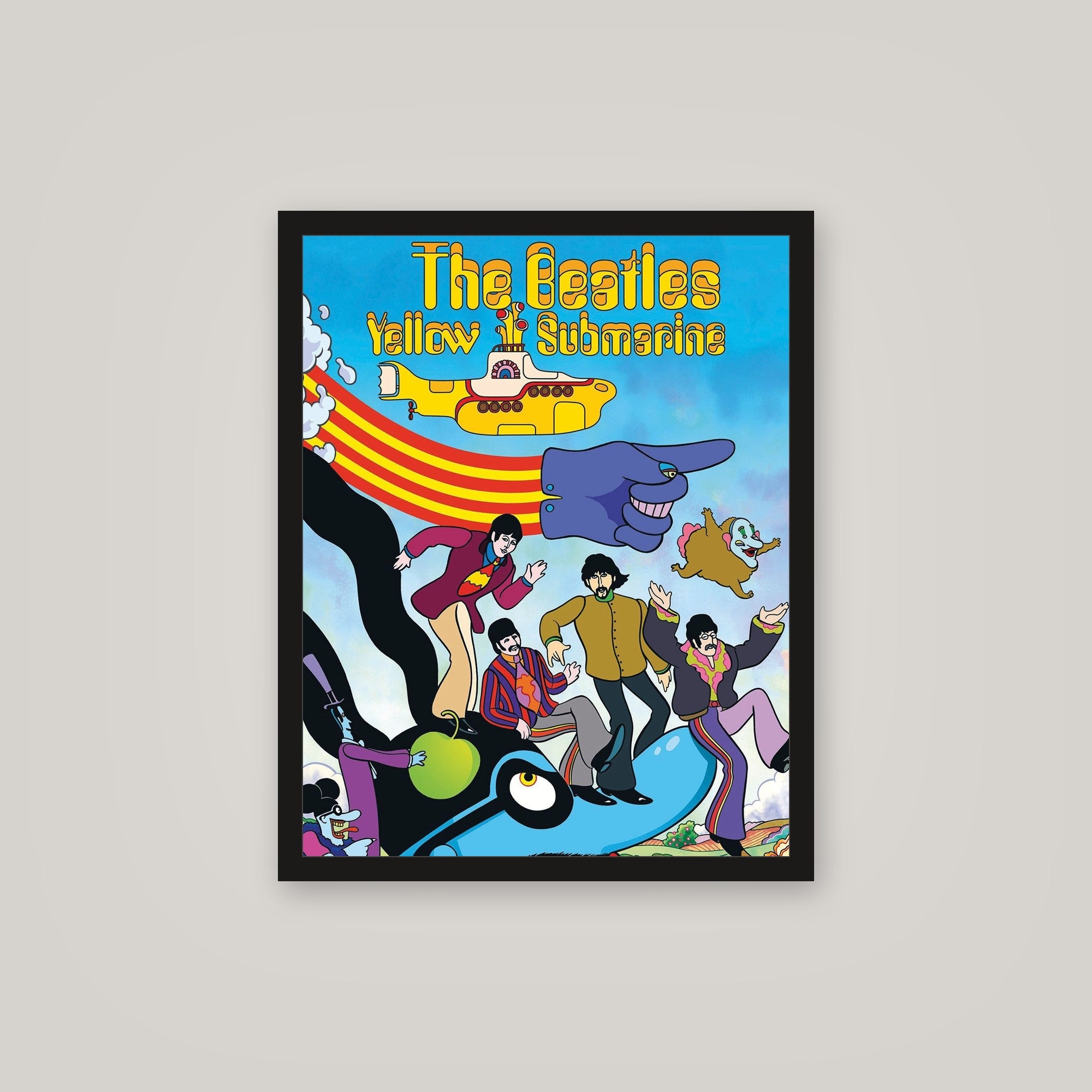 [auto-mockup] YELLOW SUB POSTER - 16 x 20in.