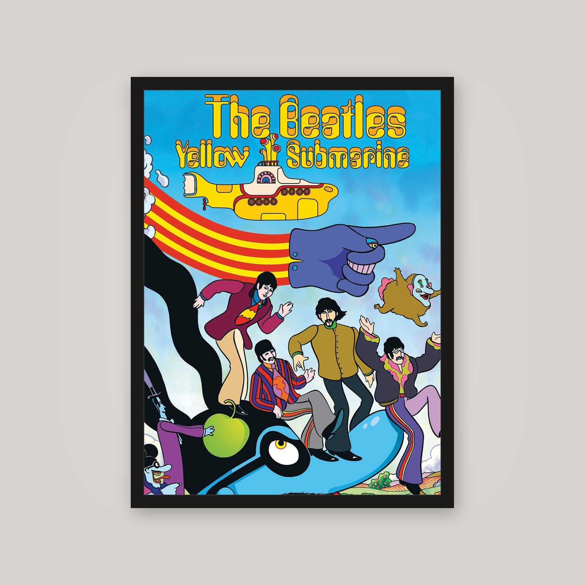 [auto-mockup] YELLOW SUB POSTER - 18 x 24in.
