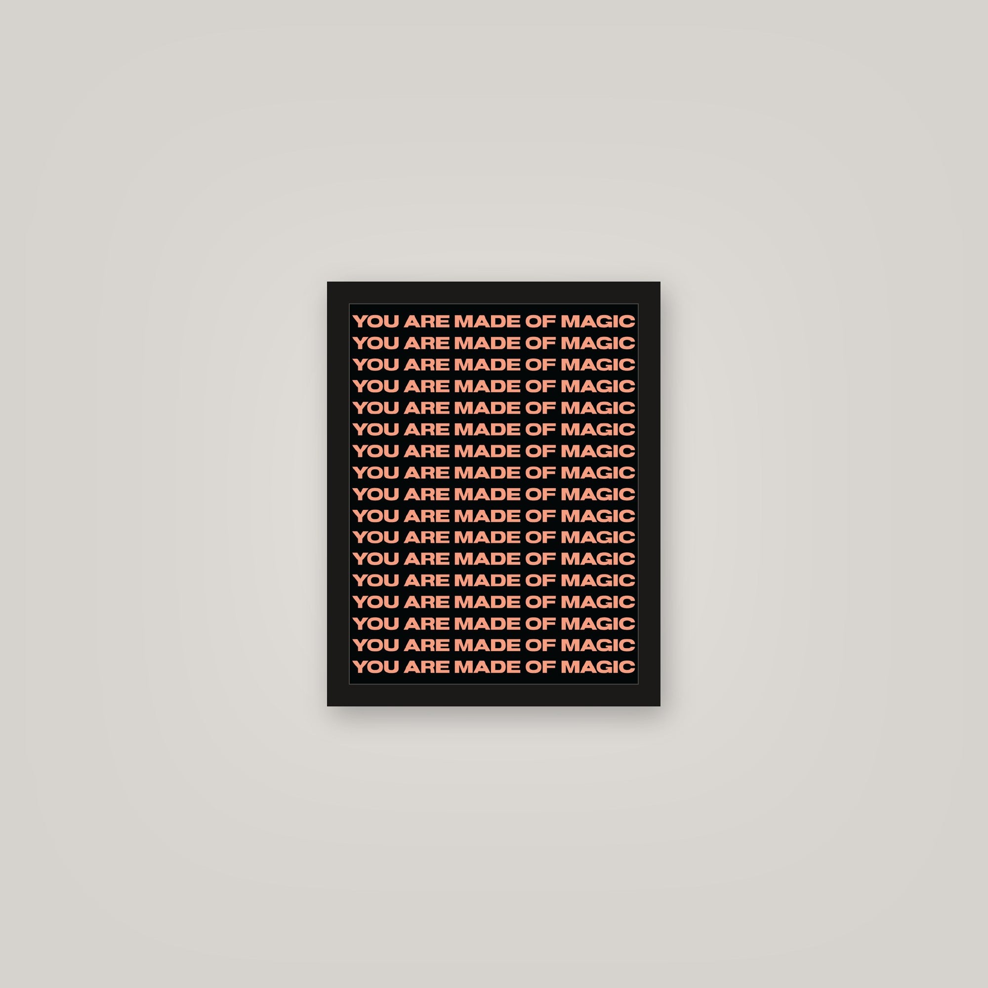 [auto-mockup] YOU ARE POSTER - 11 x 14in.