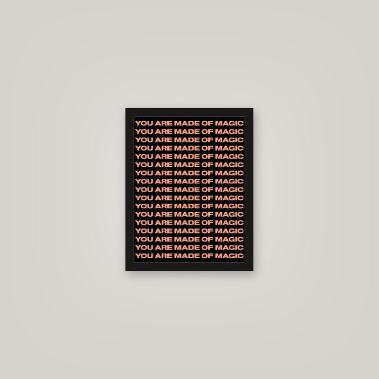 [auto-mockup] YOU ARE POSTER - 11 x 14in.