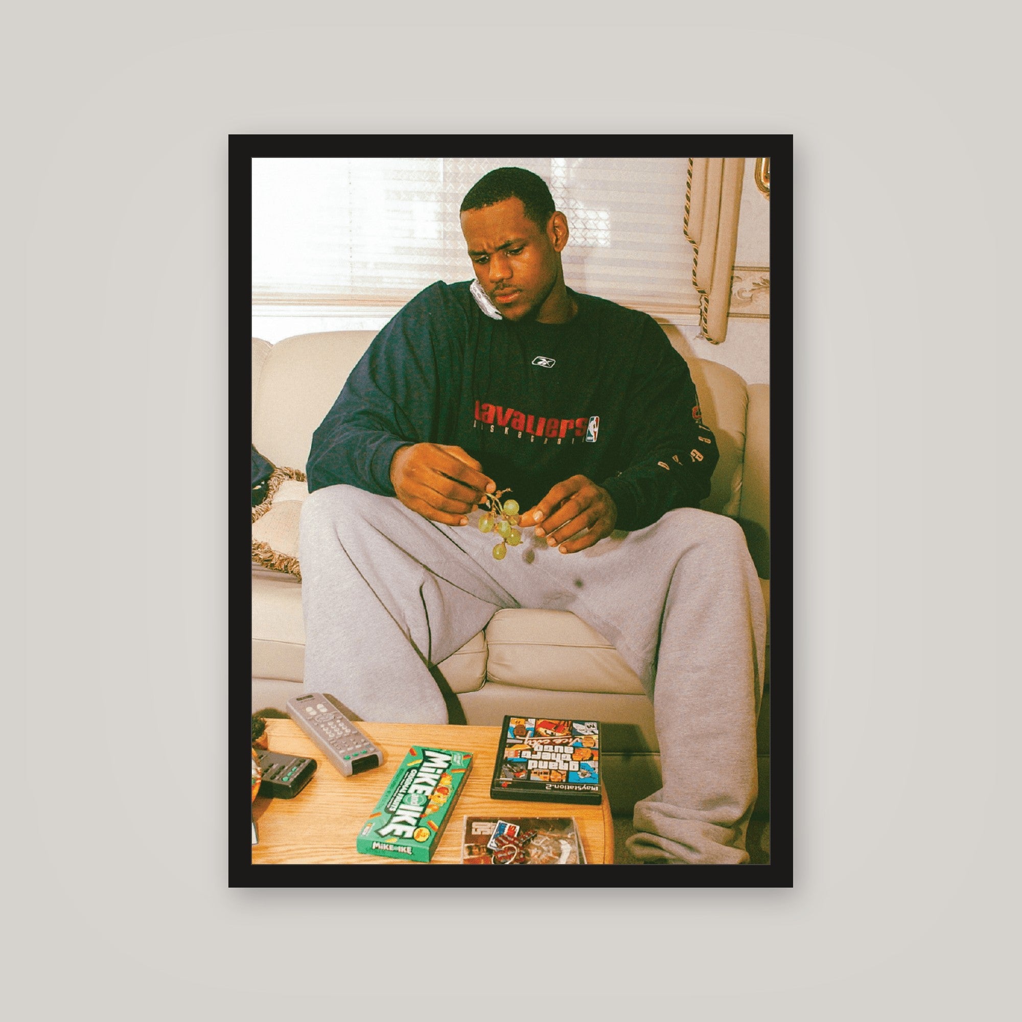 [auto-mockup] YOUNG LEBRON POSTER - 18 x 24in.