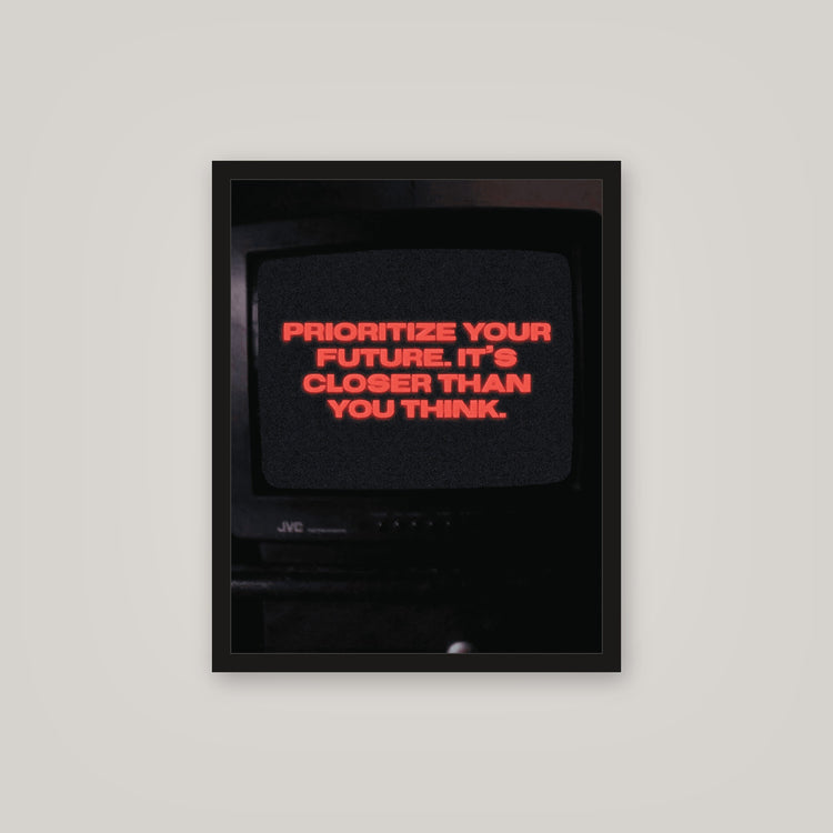 [auto-mockup] YOUR FUTURE IS CLOSE POSTER - 16 x 20in.