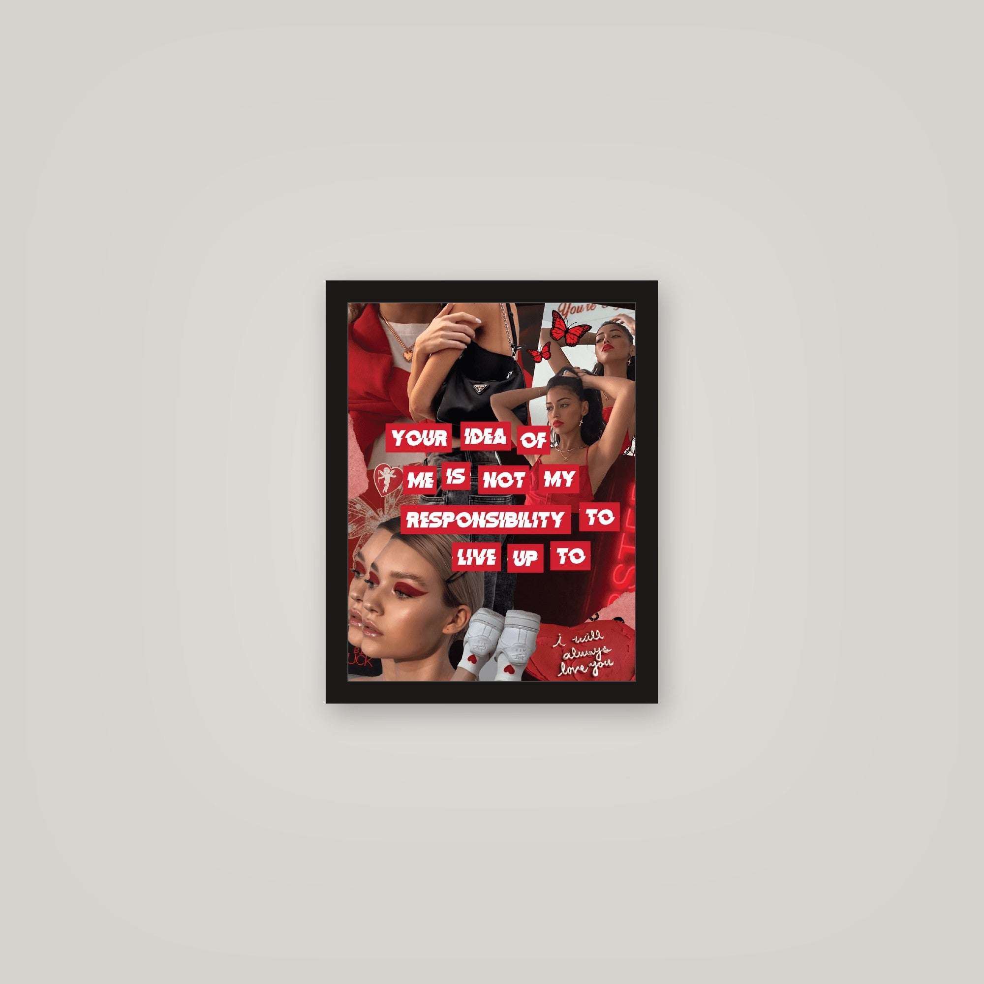 [auto-mockup] YOUR IDEA OF ME POSTER - 11 x 14in.