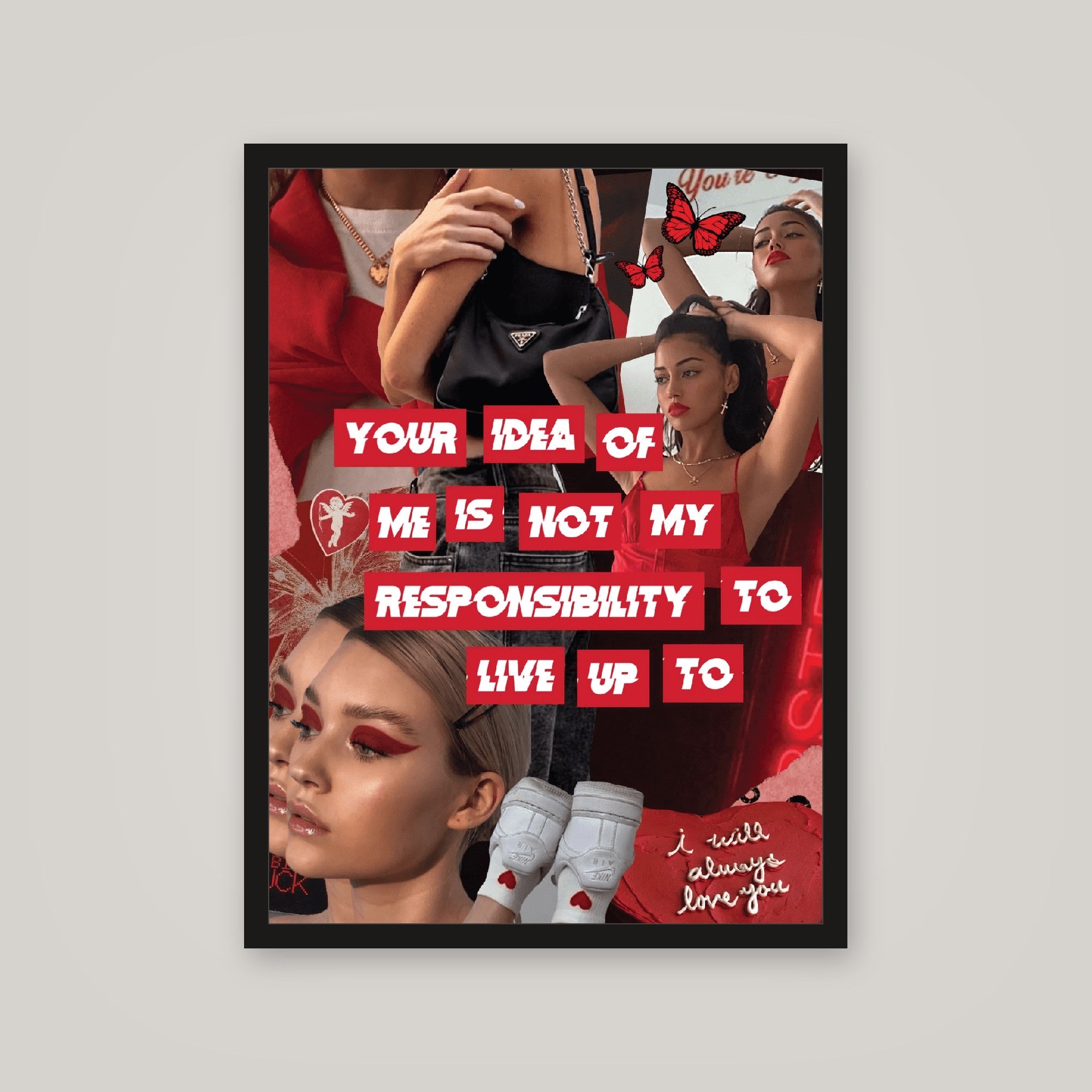 [auto-mockup] YOUR IDEA OF ME POSTER - 18 x 24in.