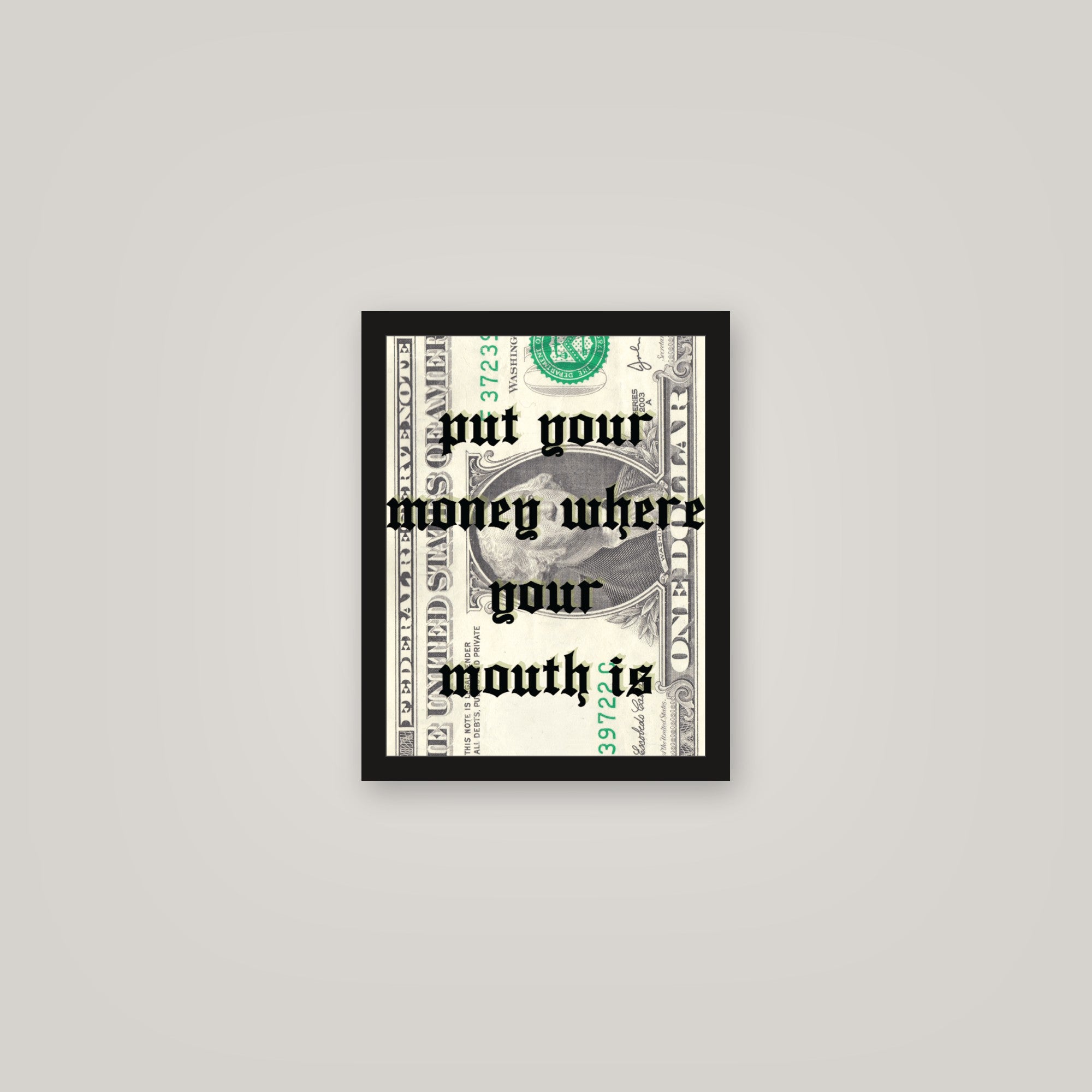 [auto-mockup] YOUR MOUTH POSTER - 11 x 14in.