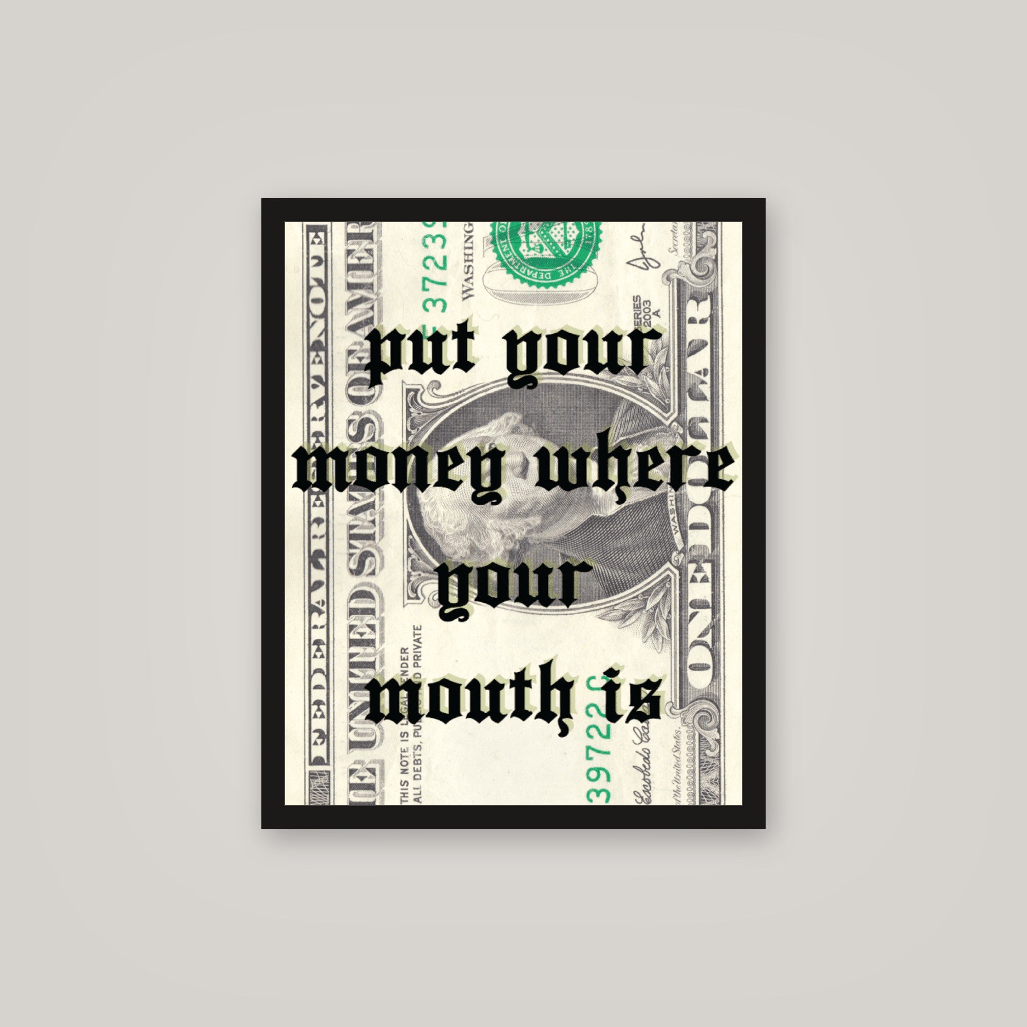 [auto-mockup] YOUR MOUTH POSTER - 16 x 20in.