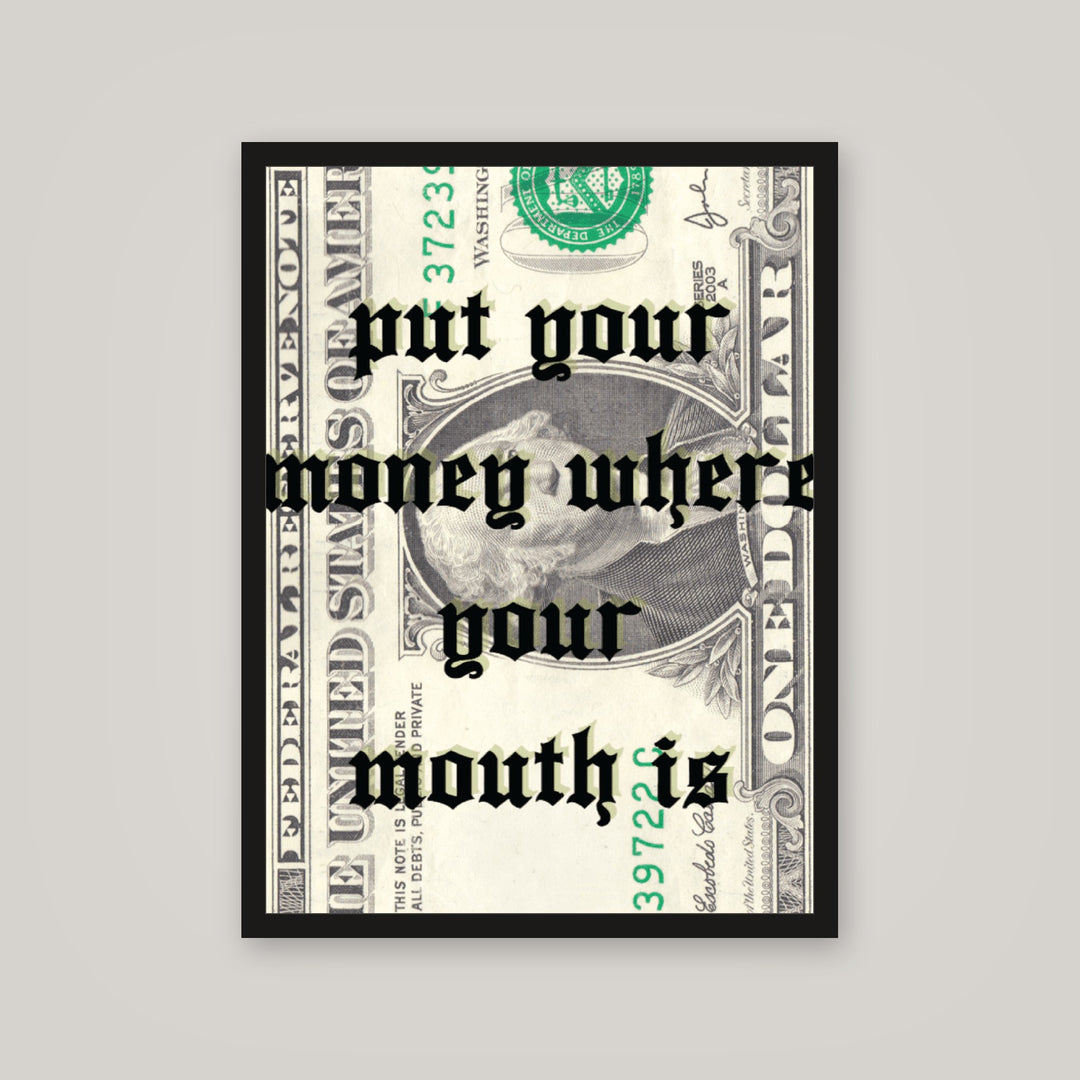 [auto-mockup] YOUR MOUTH POSTER - 18 x 24in.