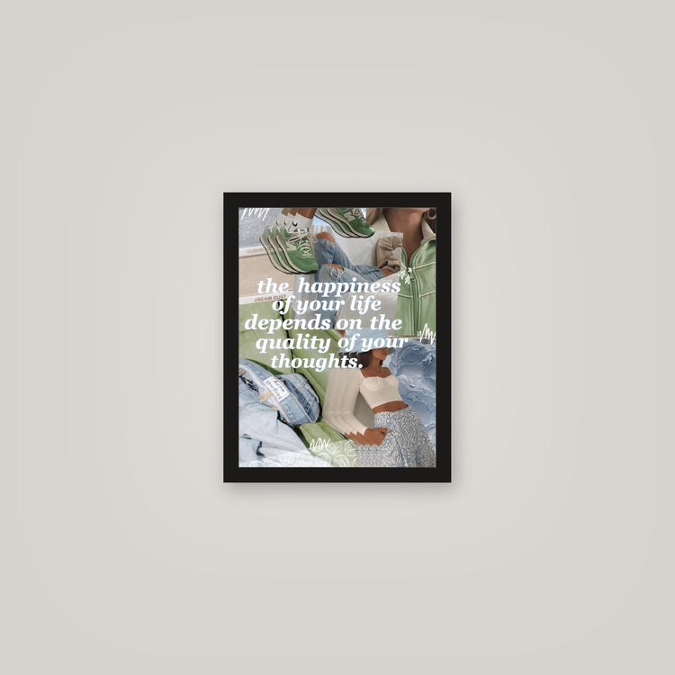[auto-mockup] YOUR THOUGHTS POSTER - 11 x 14in.