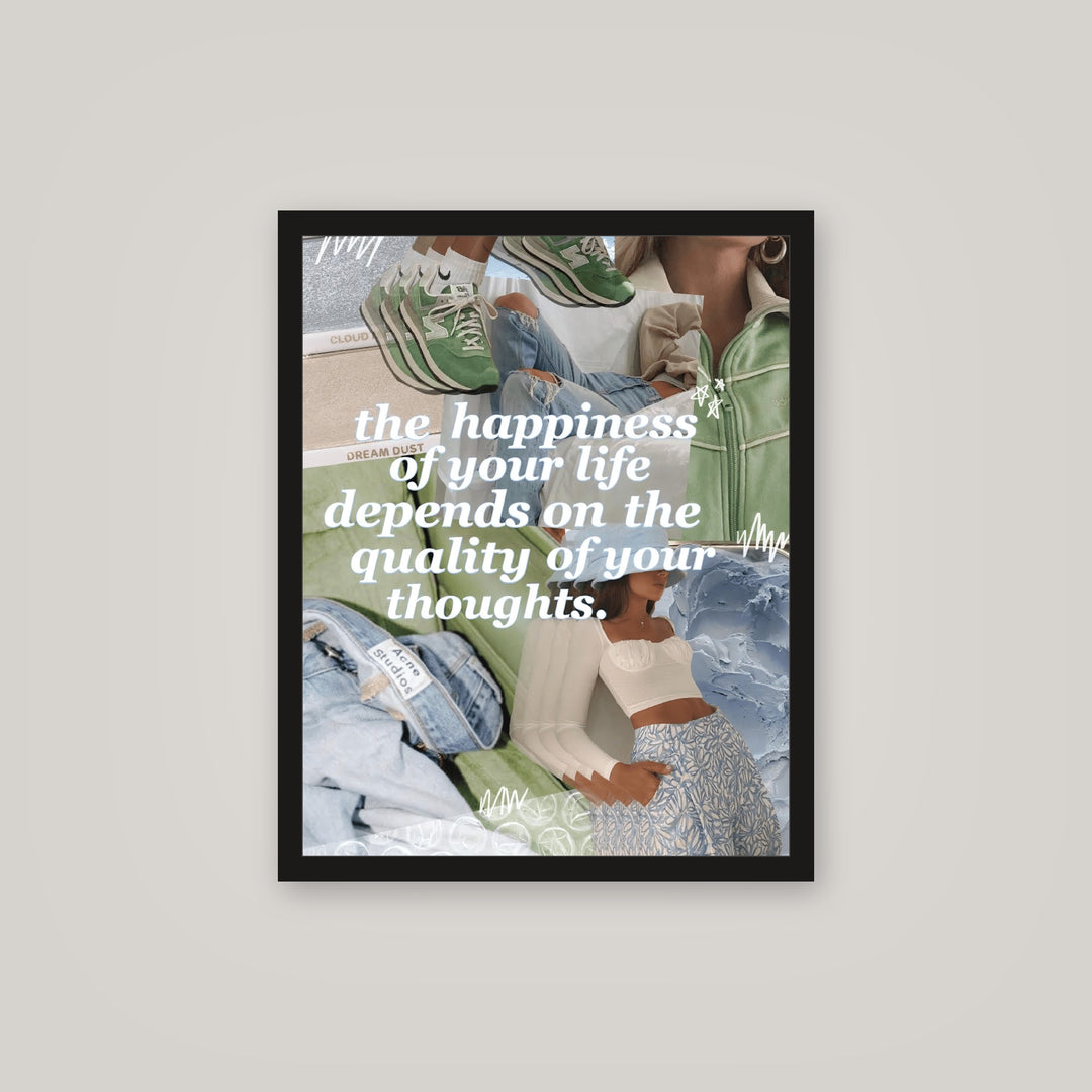 [auto-mockup] YOUR THOUGHTS POSTER - 16 x 20in.