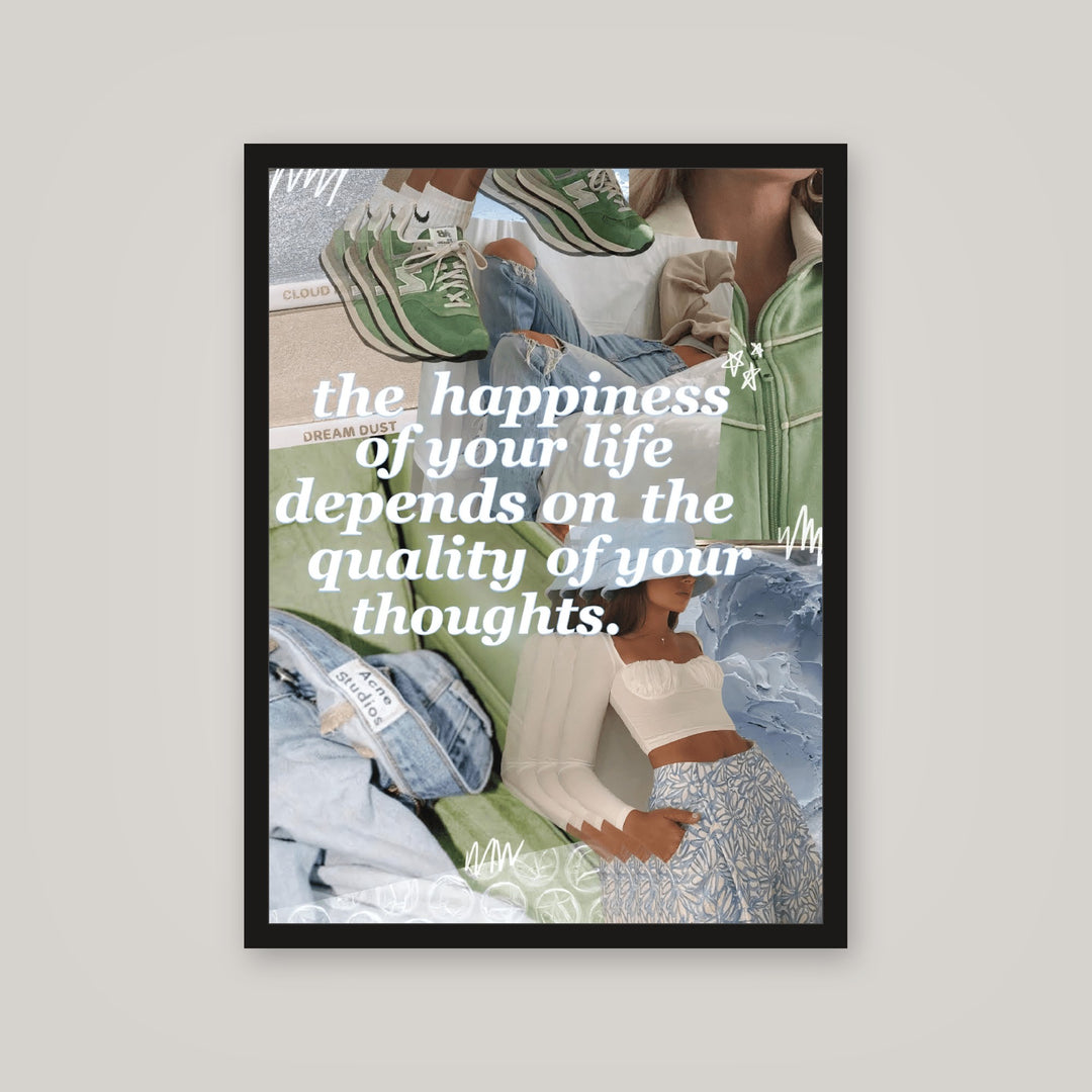 [auto-mockup] YOUR THOUGHTS POSTER - 18 x 24in.