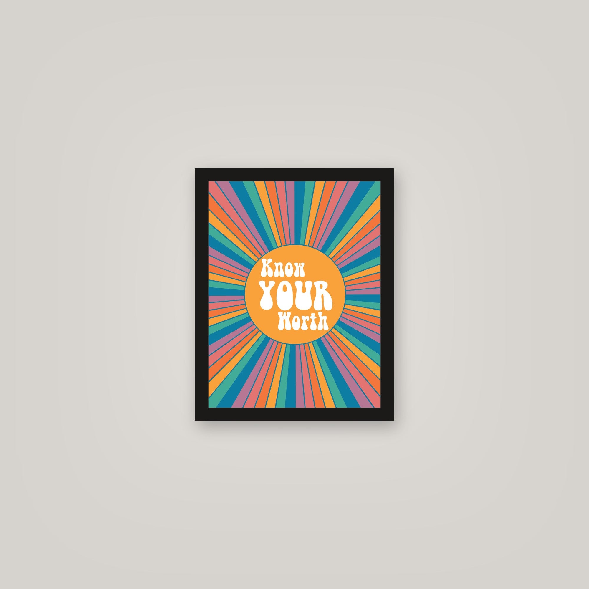 [auto-mockup] YOUR WORTH POSTER - 11 x 14in.