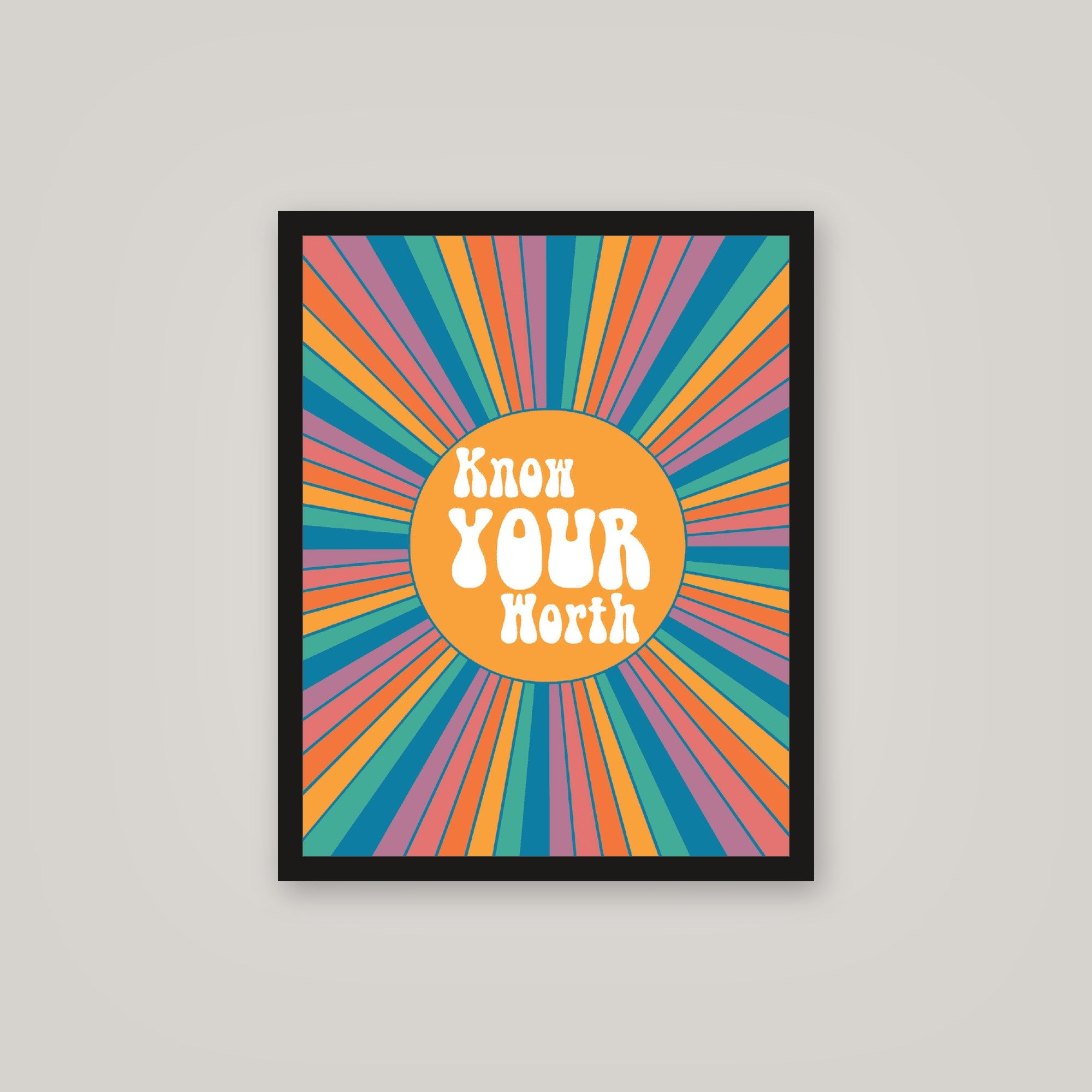 [auto-mockup] YOUR WORTH POSTER - 16 x 20in.