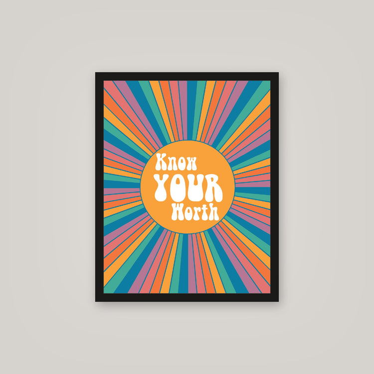 [auto-mockup] YOUR WORTH POSTER - 16 x 20in.