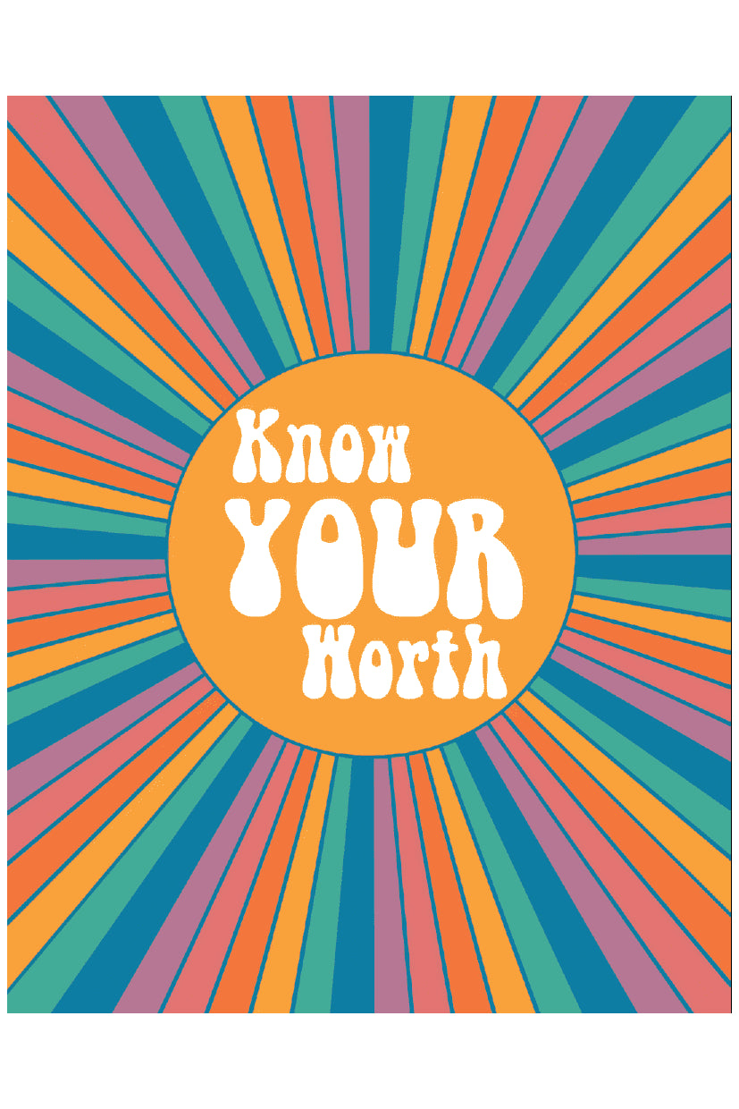 YOUR WORTH POSTER - PosterFi