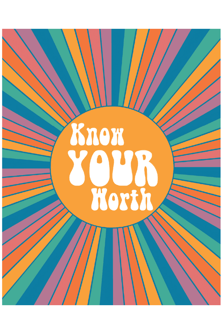 YOUR WORTH POSTER - PosterFi