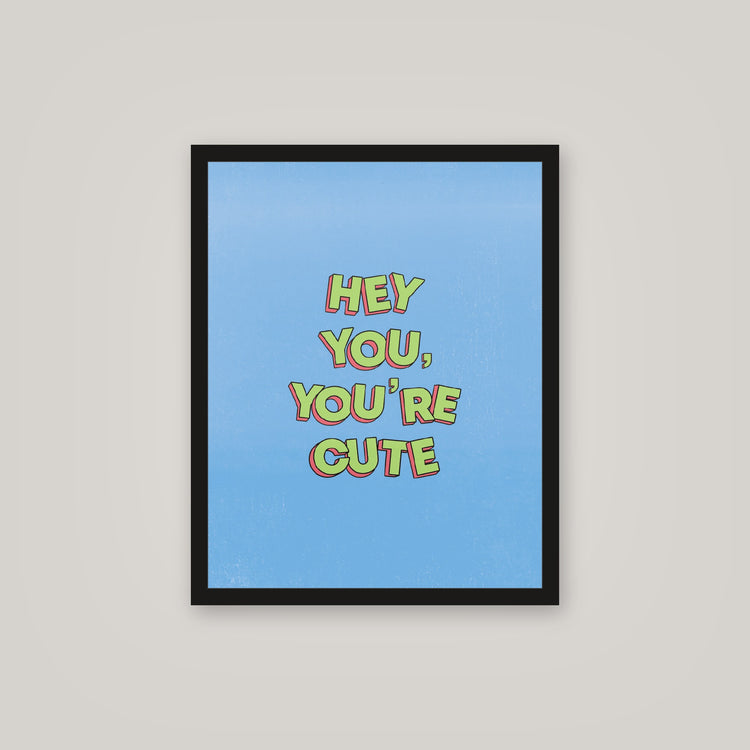 [auto-mockup] YOURE CUTE POSTER - 16 x 20in.