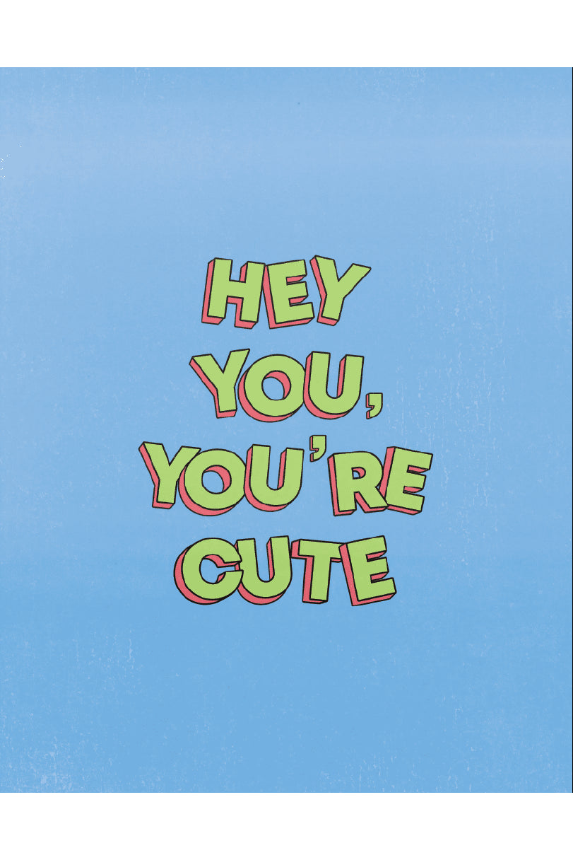 YOURE CUTE POSTER - PosterFi