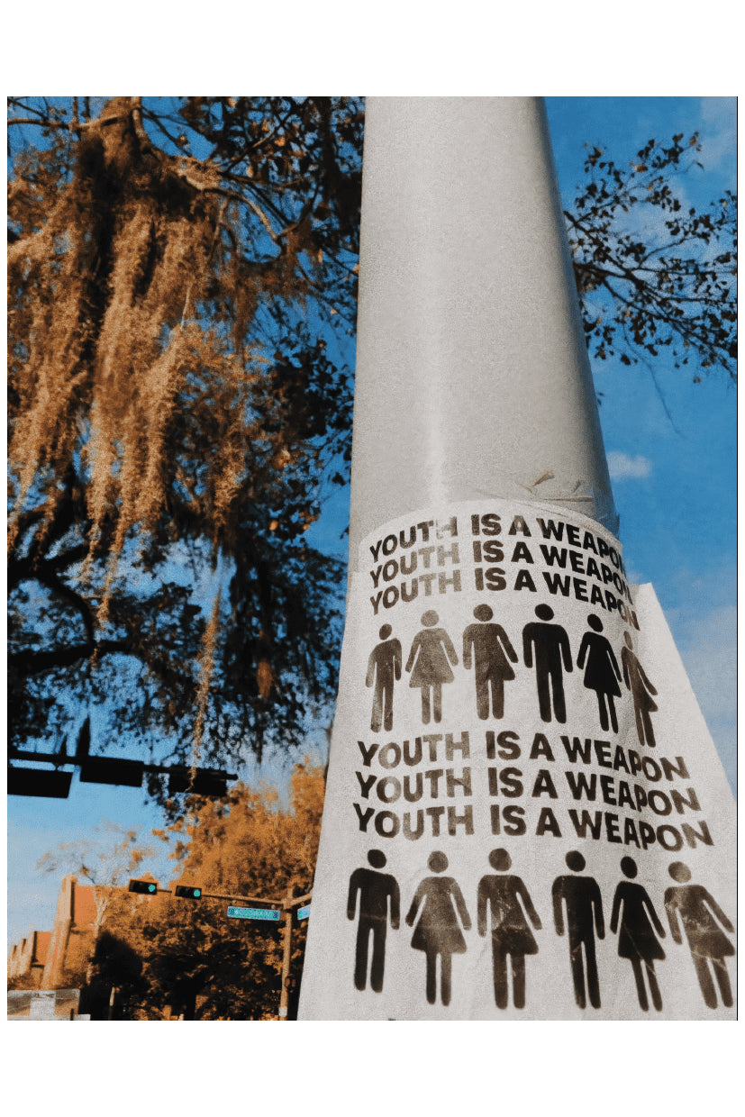 YOUTH IS A WEAPON POSTER - PosterFi