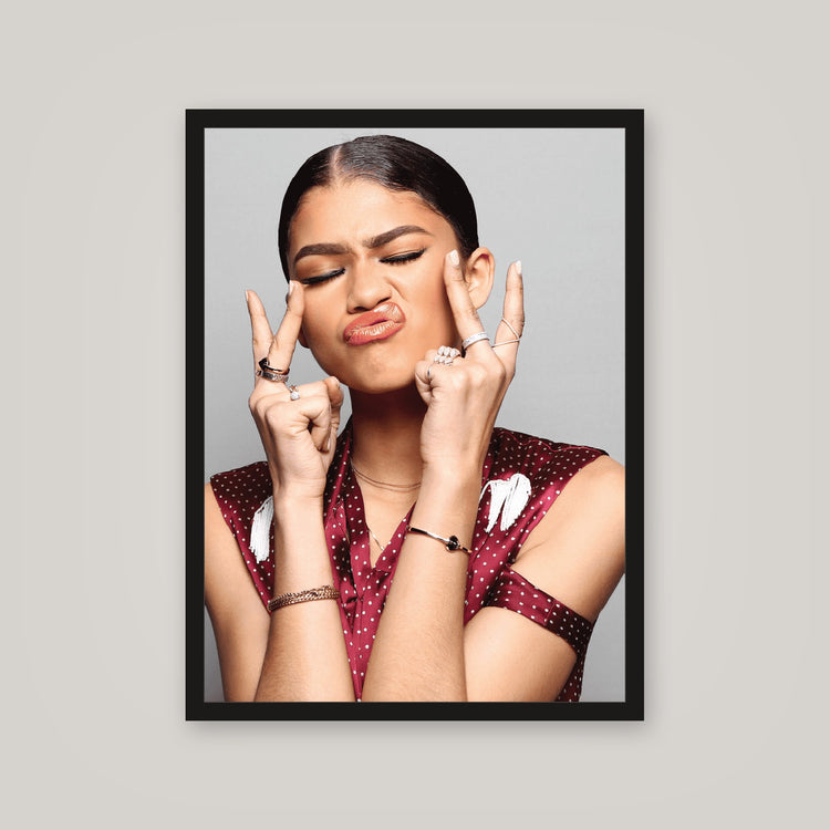 [auto-mockup] ZENDAYA PEACE POSTER - 18 x 24in.