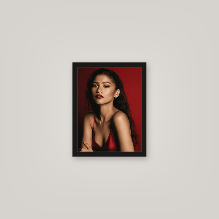 [auto-mockup] ZENDAYA RED POSTER - 11 x 14in.