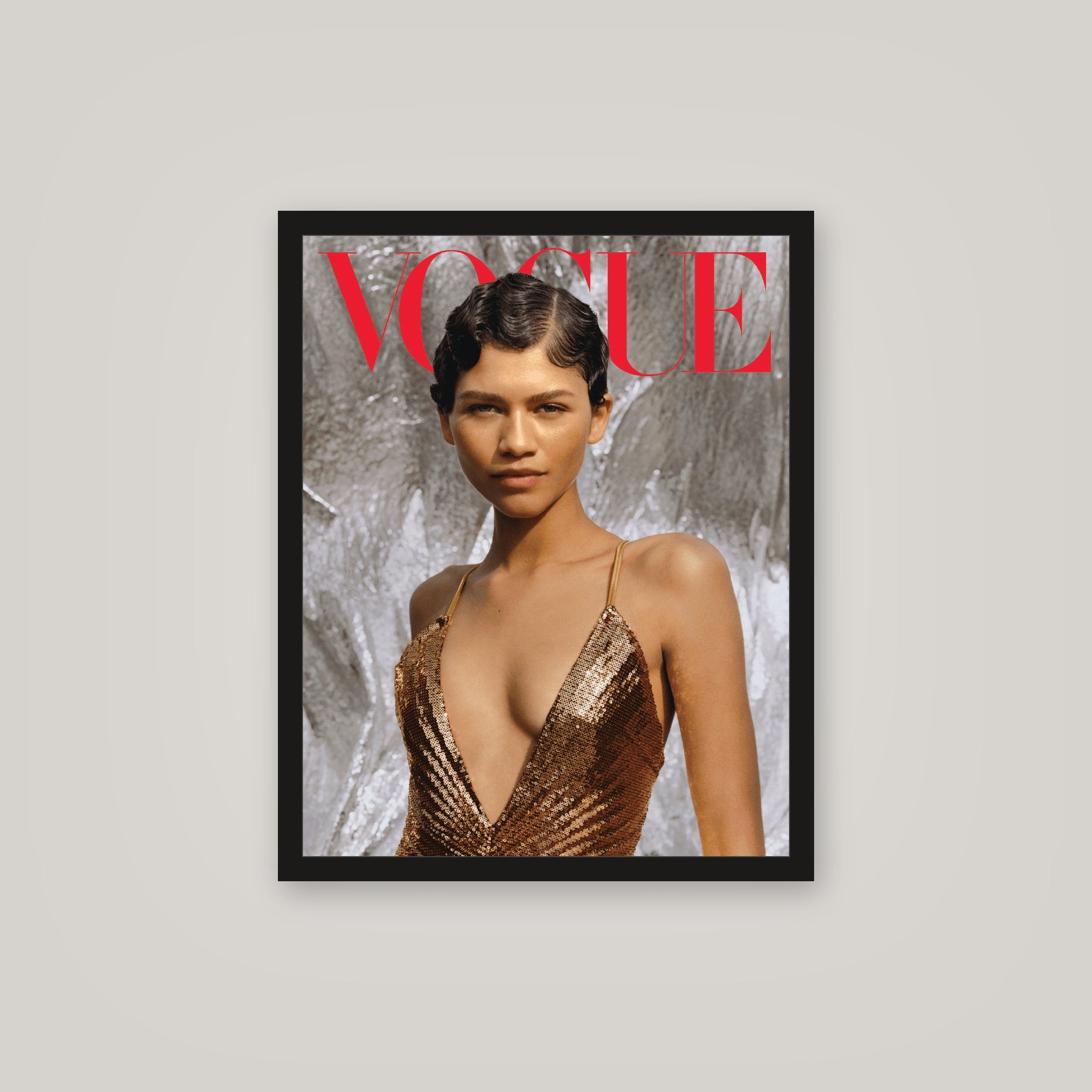 [auto-mockup] ZENDAYA VOGUE POSTER - 16 x 20in.