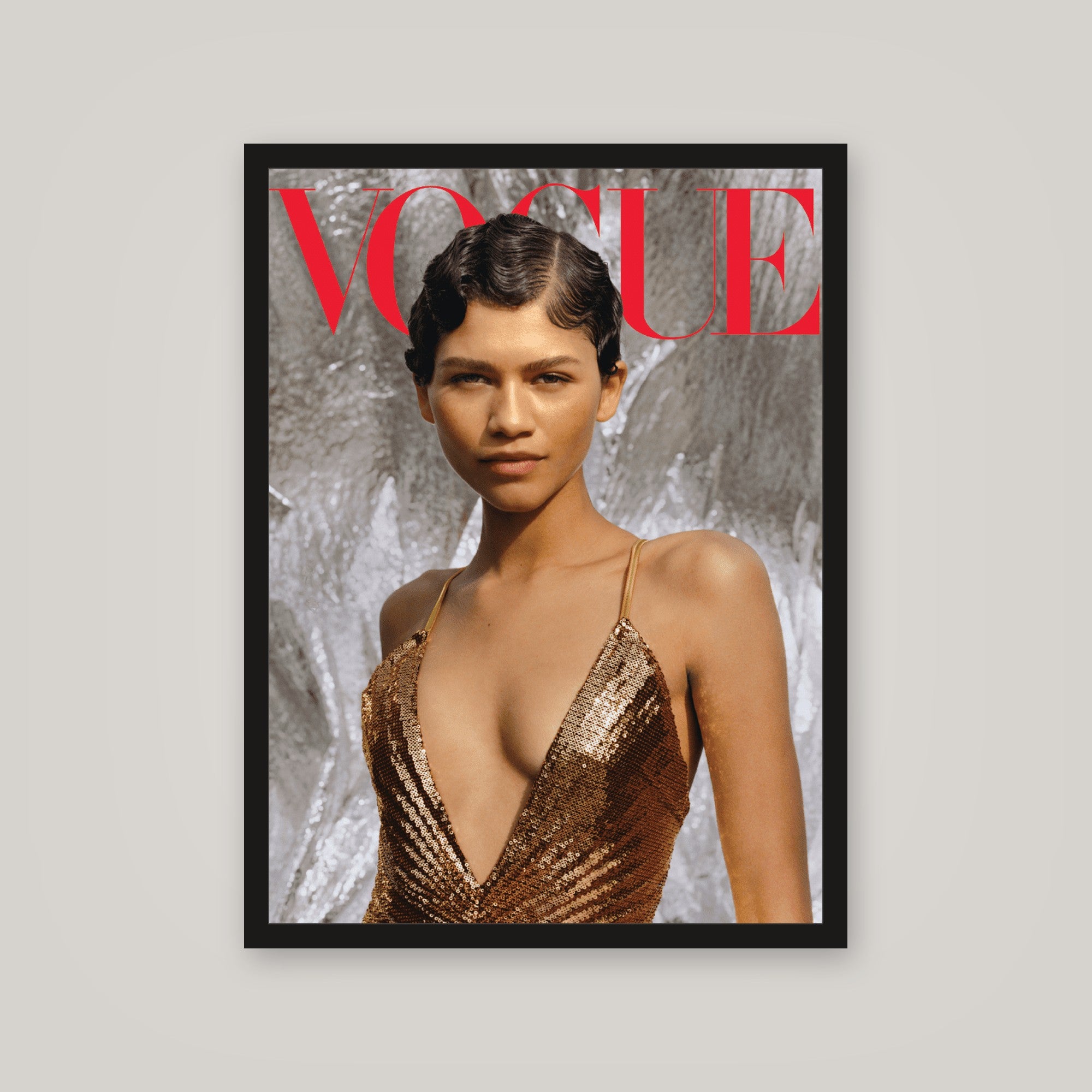 [auto-mockup] ZENDAYA VOGUE POSTER - 18 x 24in.